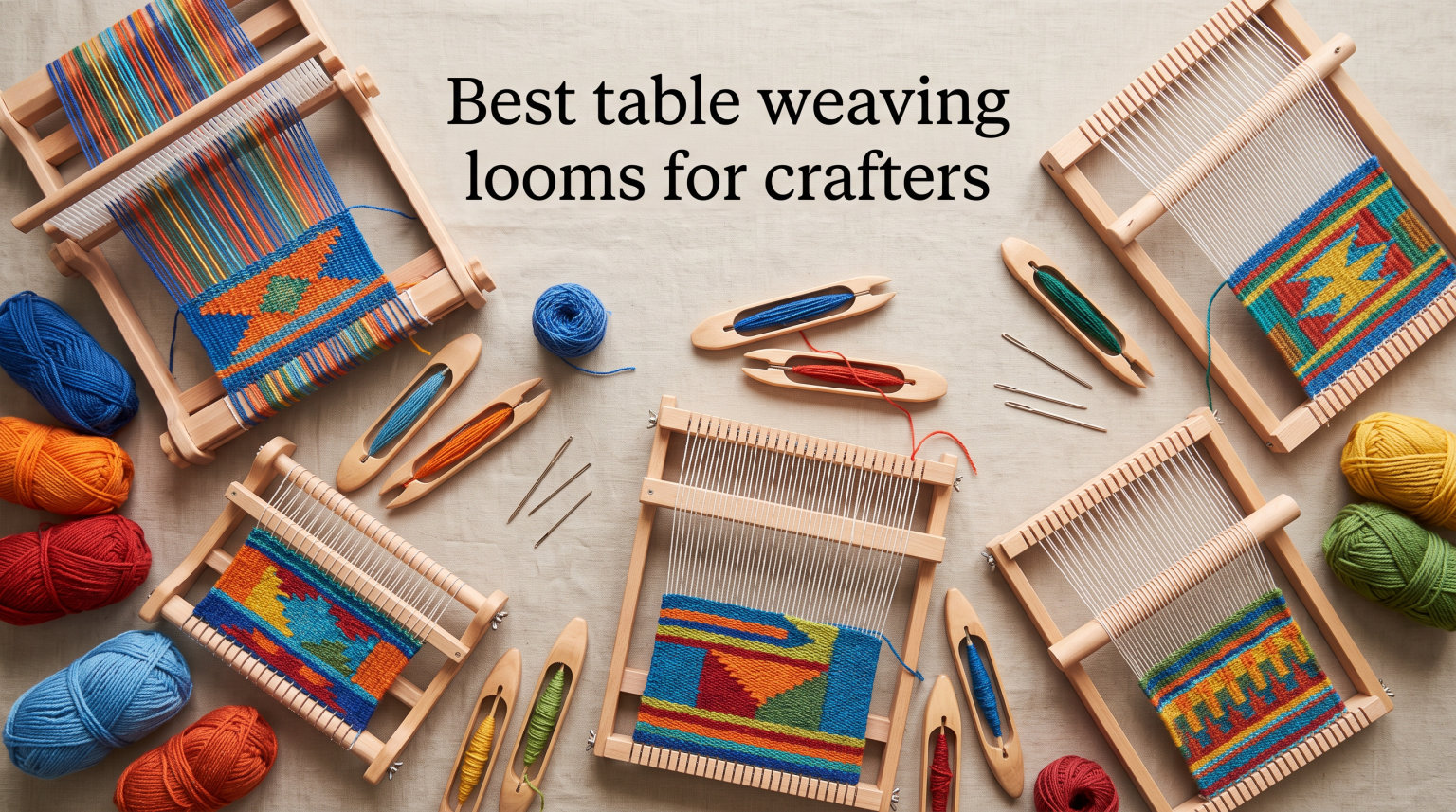 Best table weaving looms for crafters