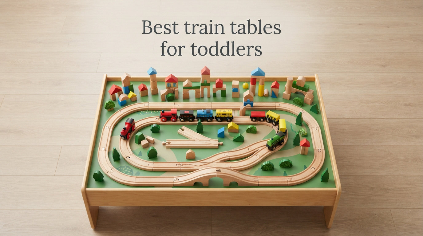 Best train tables for toddlers