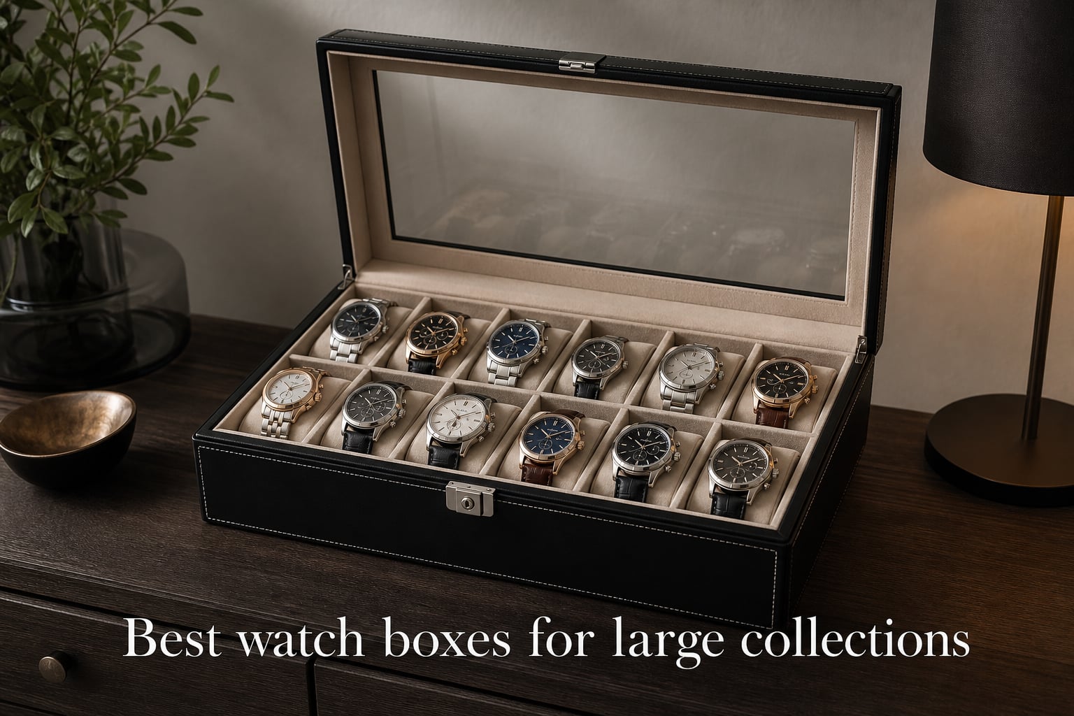 Best watch boxes for large collections