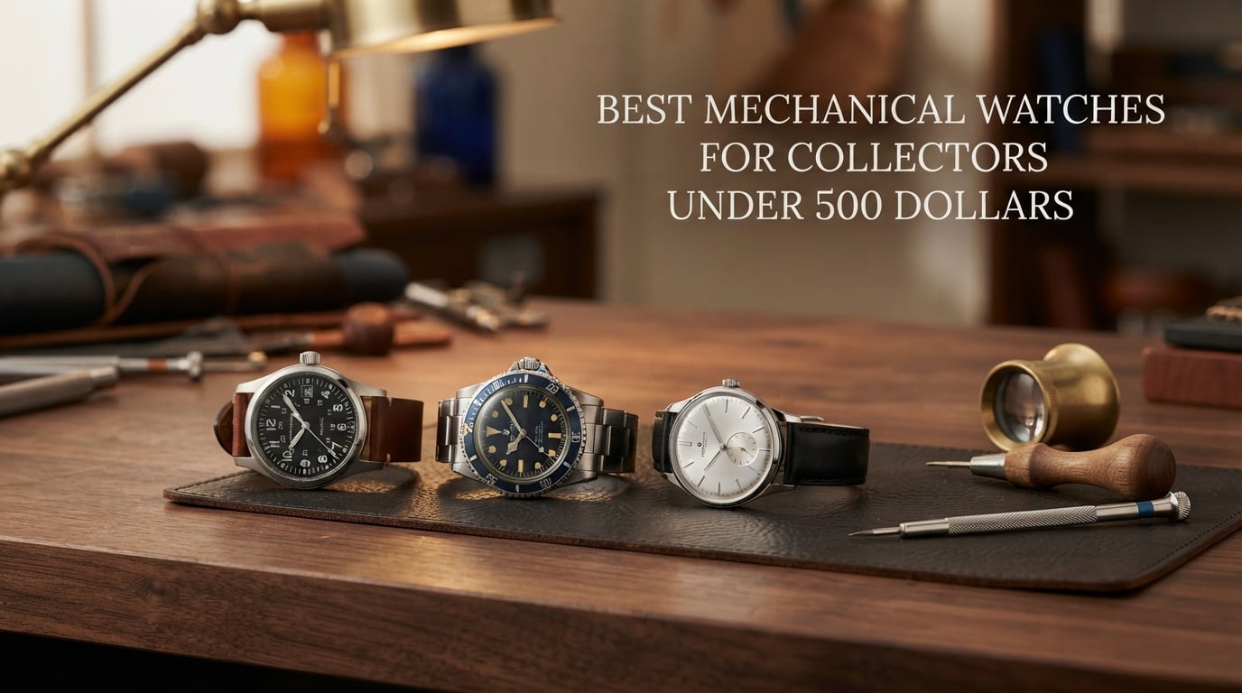 Best mechanical watches for collectors under 500 dollars