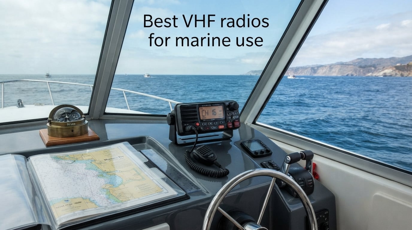 Best VHF radios for marine use