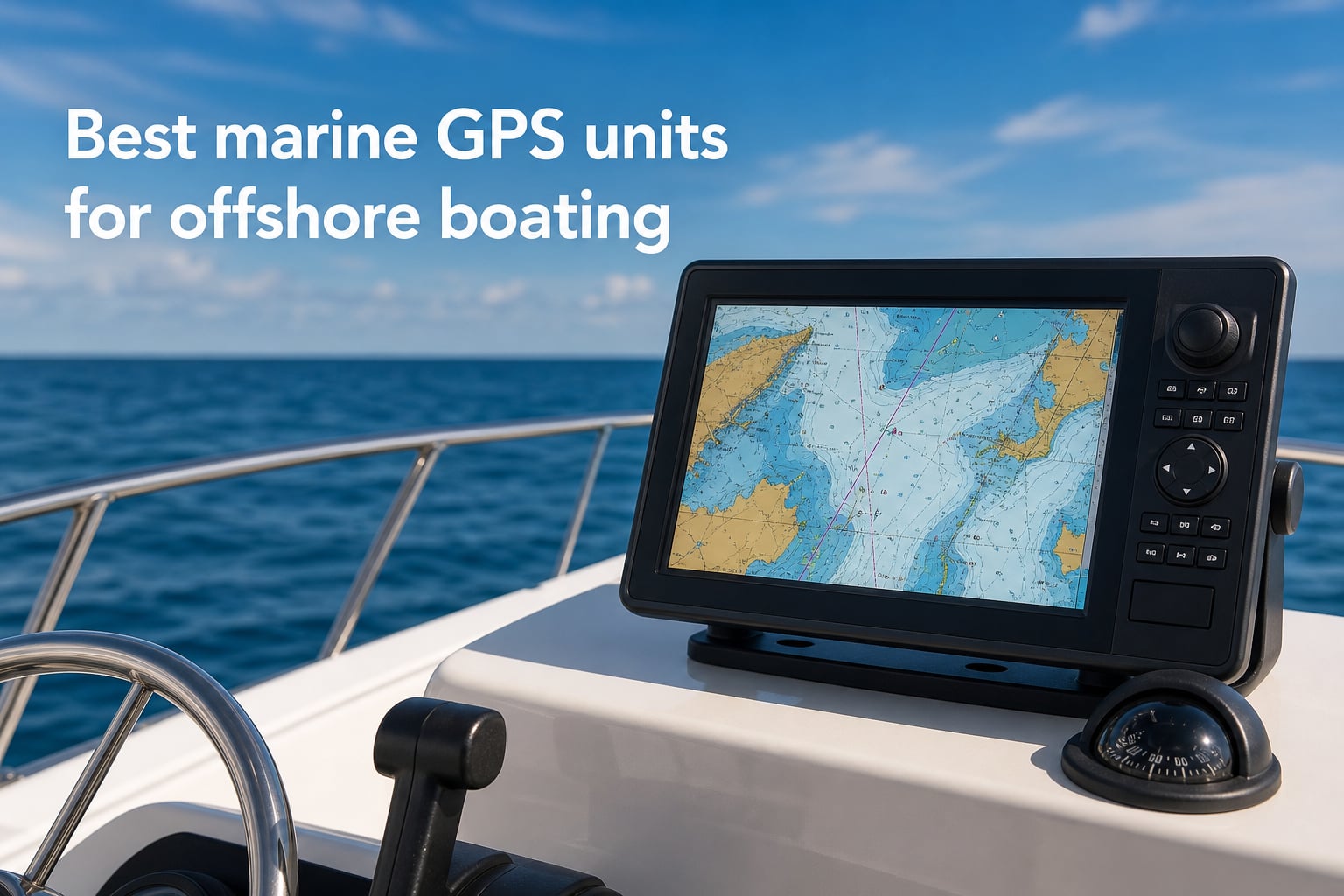 Best marine GPS units for offshore boating
