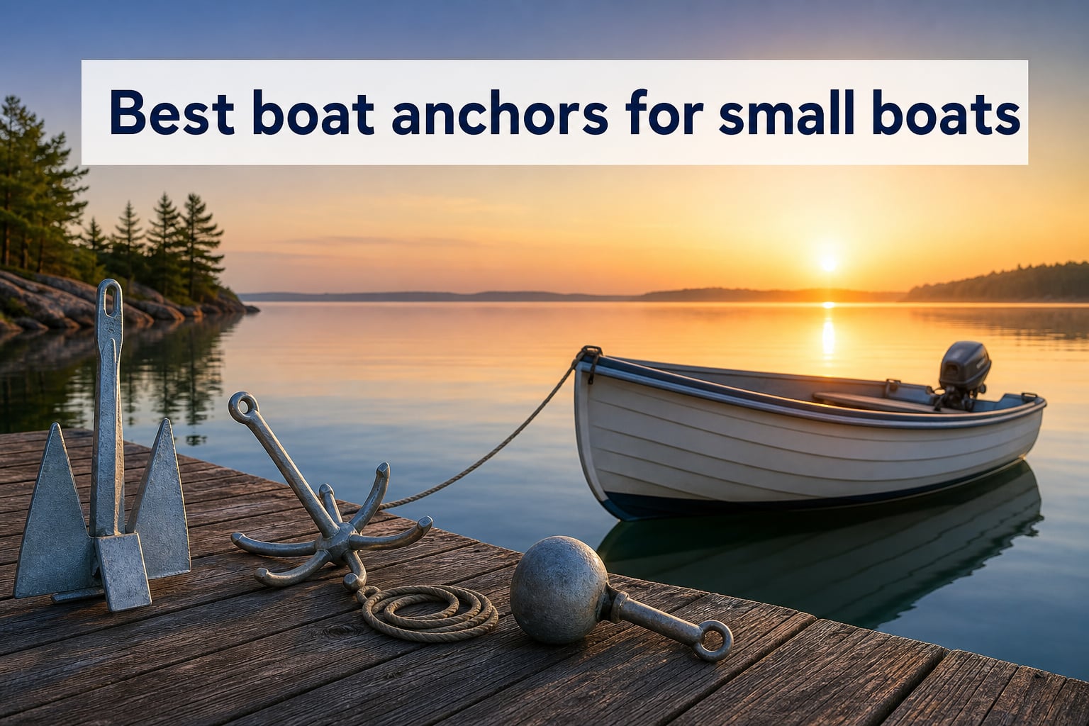 Best boat anchors for small boats