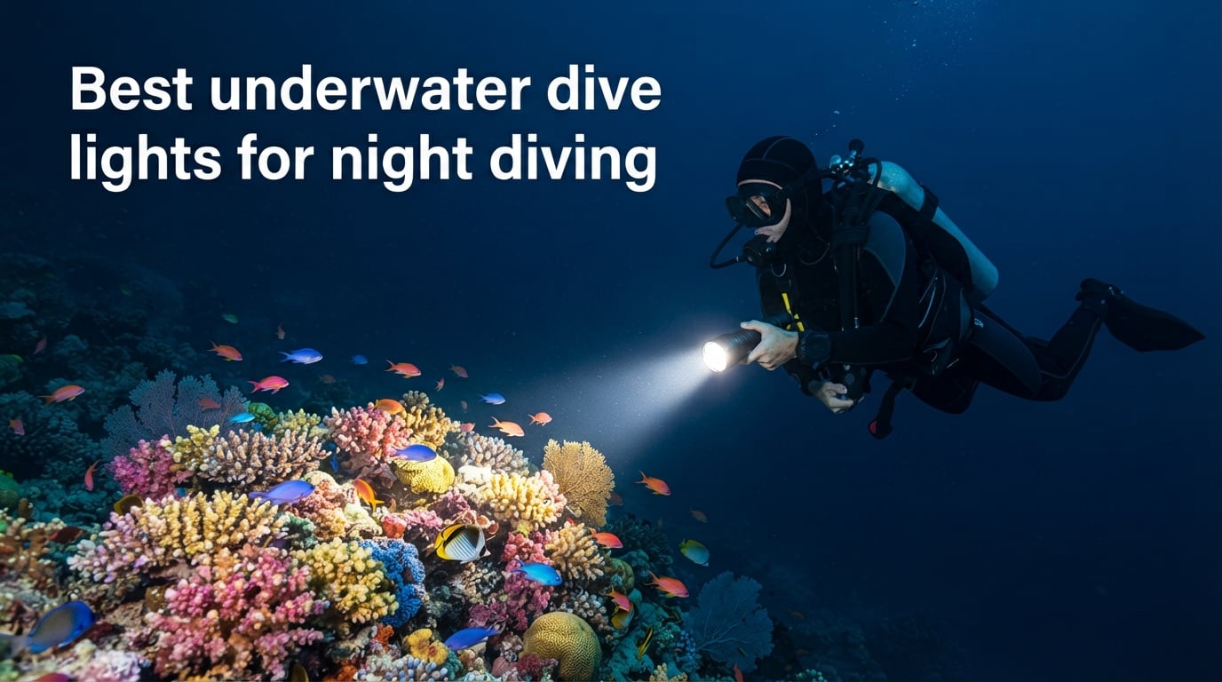 Best underwater dive lights for night diving