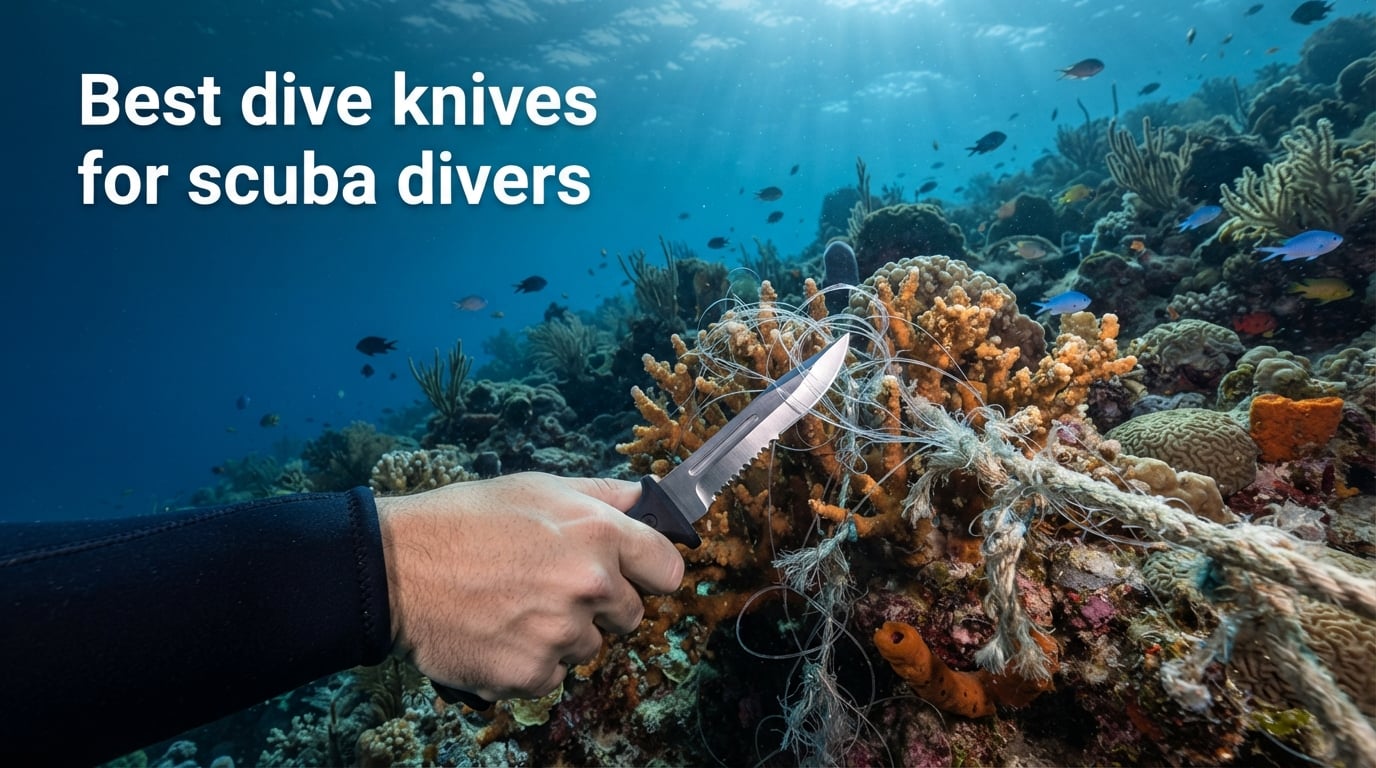Best dive knives for scuba divers