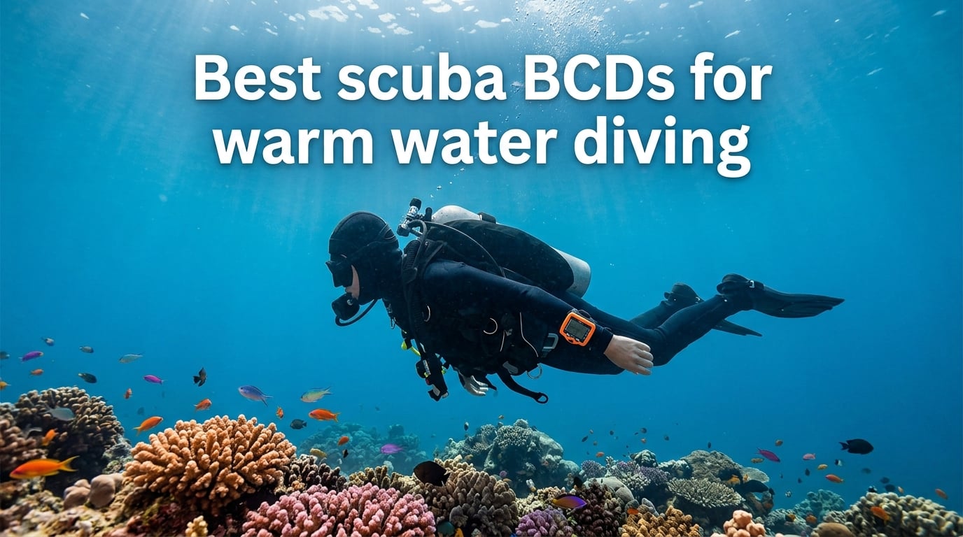 Best scuba BCDs for warm water diving