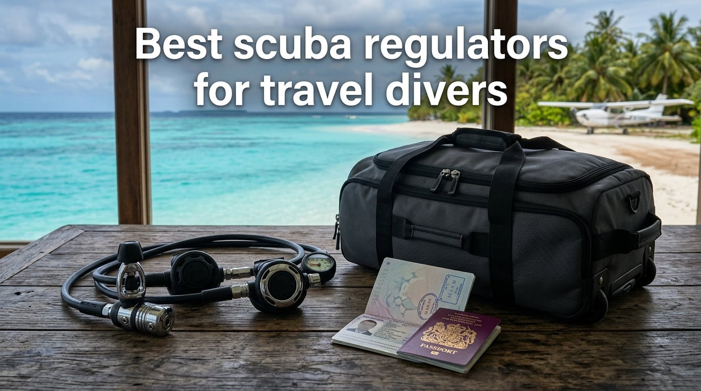 Best scuba regulators for travel divers