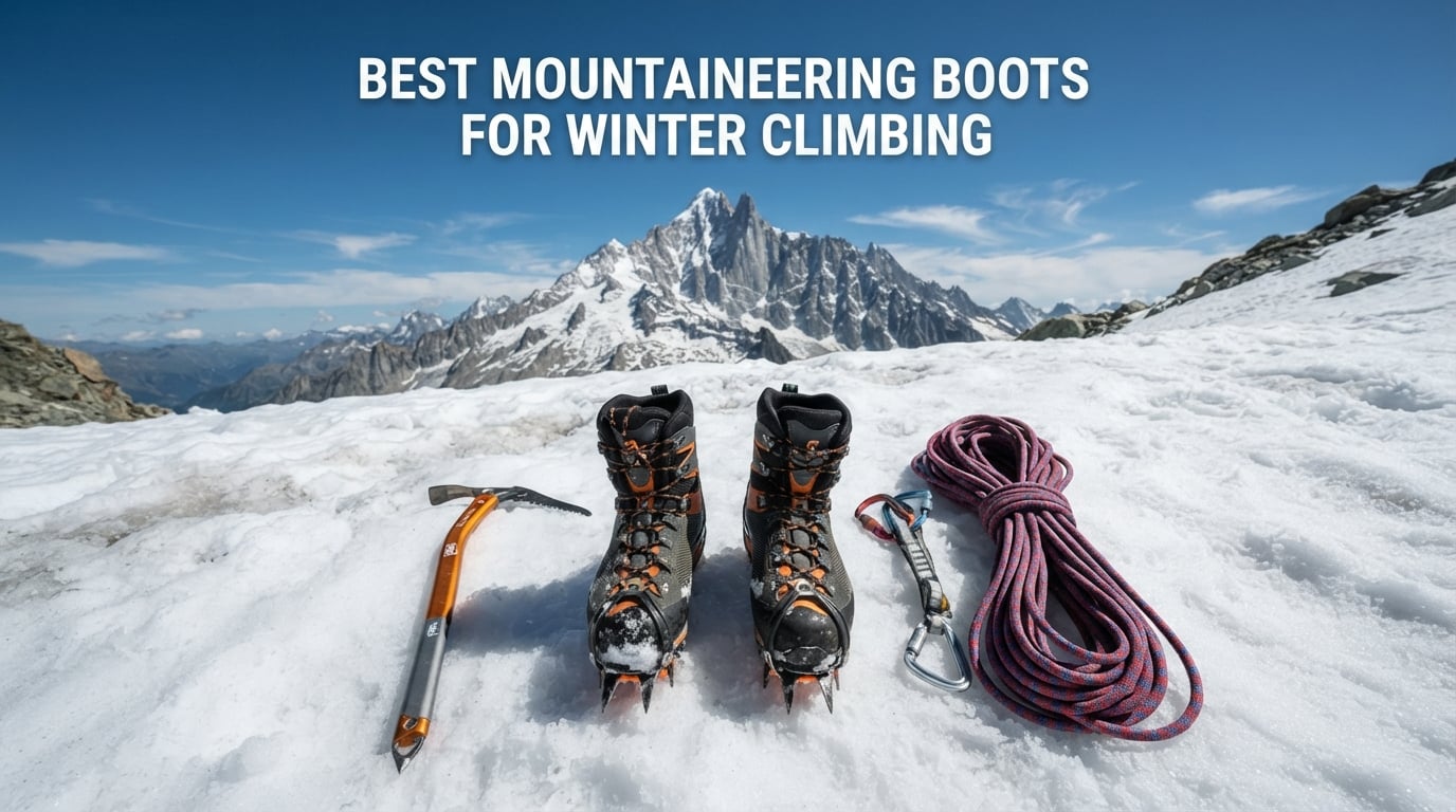 Best mountaineering boots for winter climbing