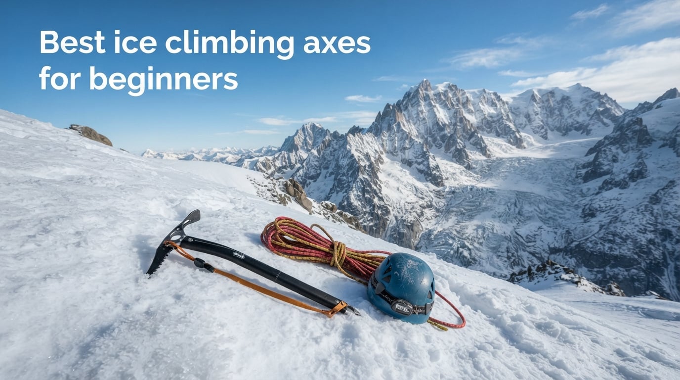 Best ice climbing axes for beginners