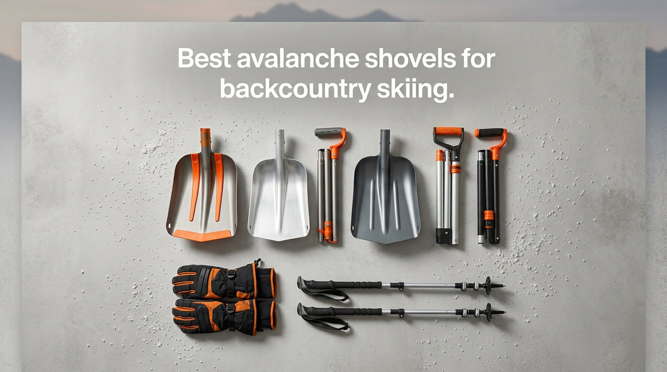 Best avalanche shovels for backcountry skiing
