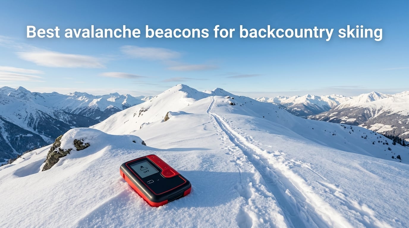 Best avalanche beacons for backcountry skiing