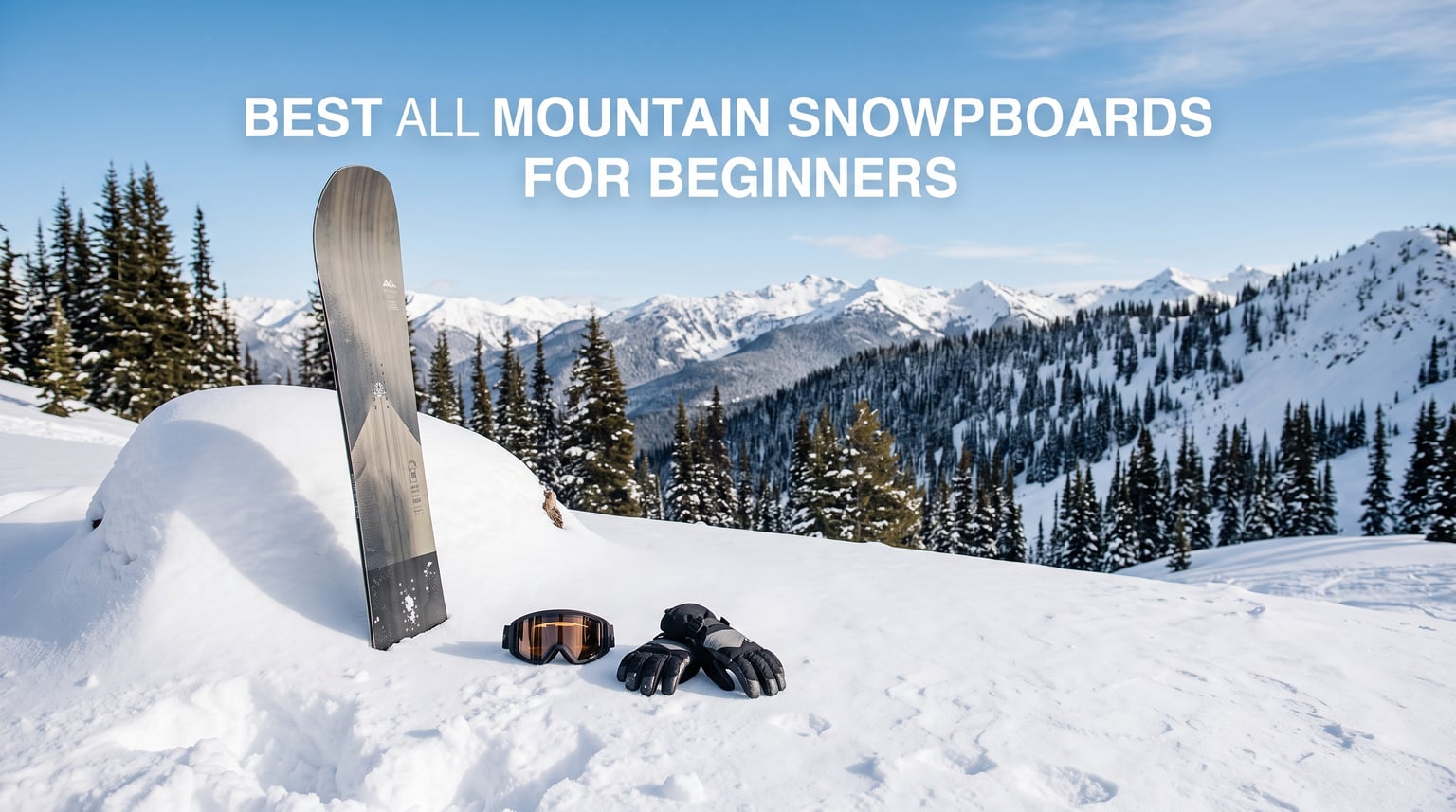 Best all mountain snowboards for beginners