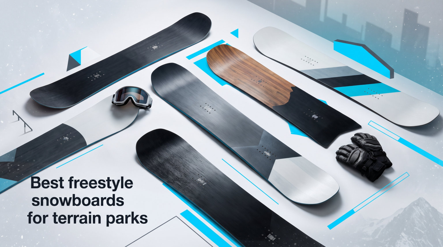 Best freestyle snowboards for terrain parks