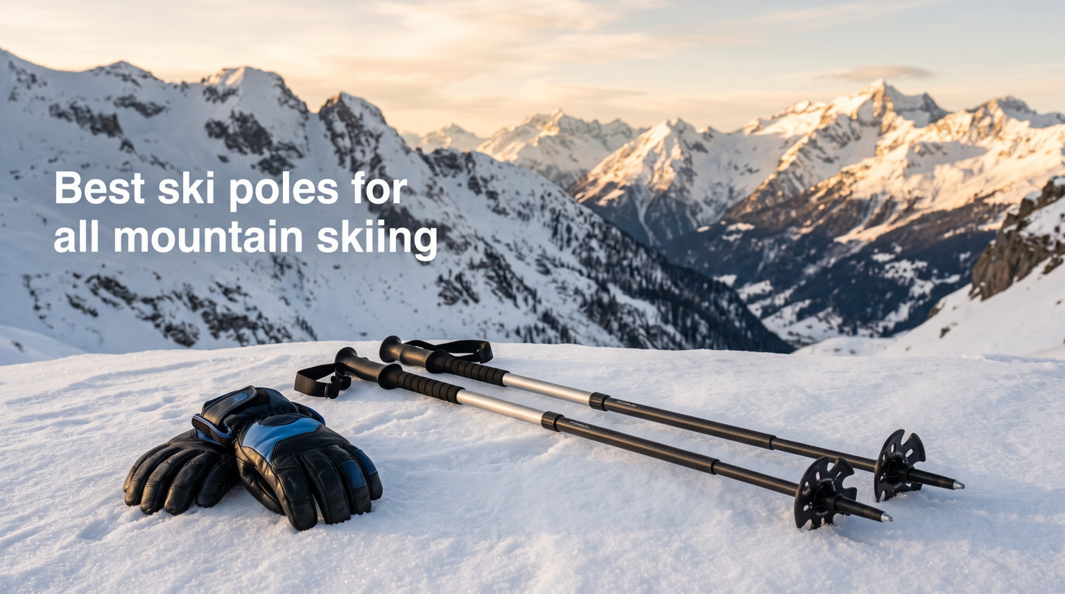 Best ski poles for all mountain skiing
