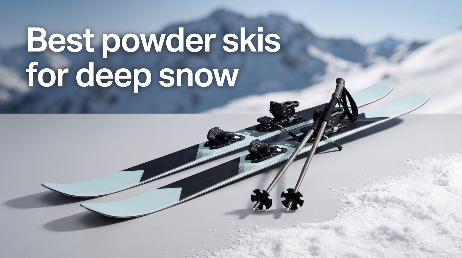Best powder skis for deep snow