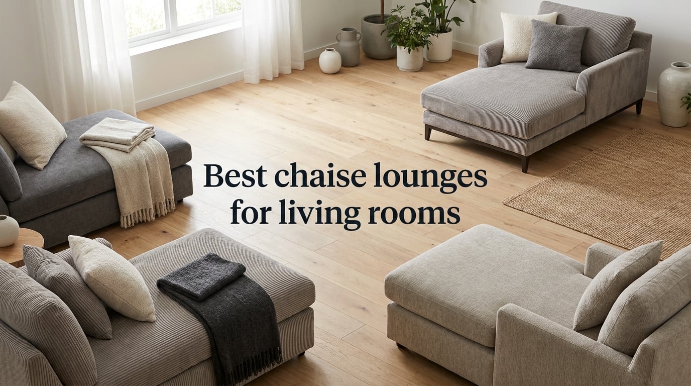 Best chaise lounges for living rooms