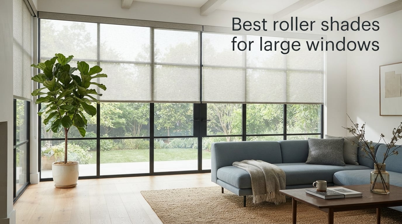 Best roller shades for large windows