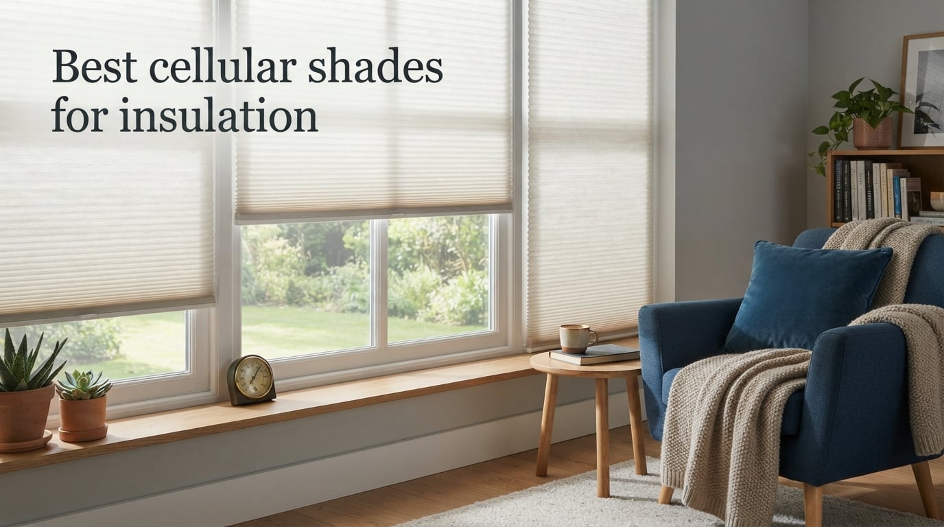 Best cellular shades for insulation