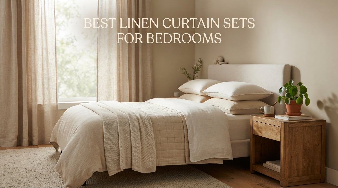 Best linen curtain sets for bedrooms