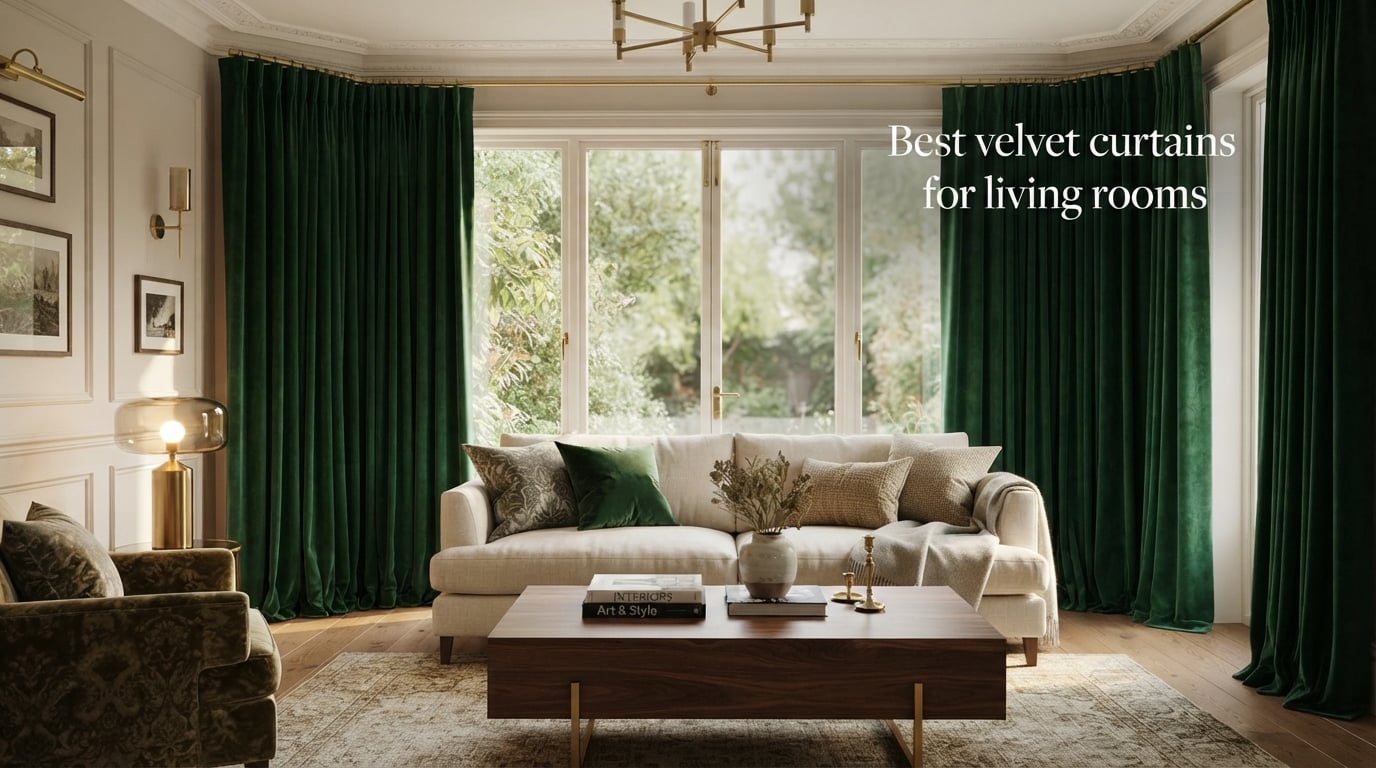 Best velvet curtains for living rooms