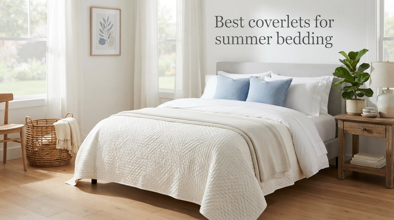 Best coverlets for summer bedding