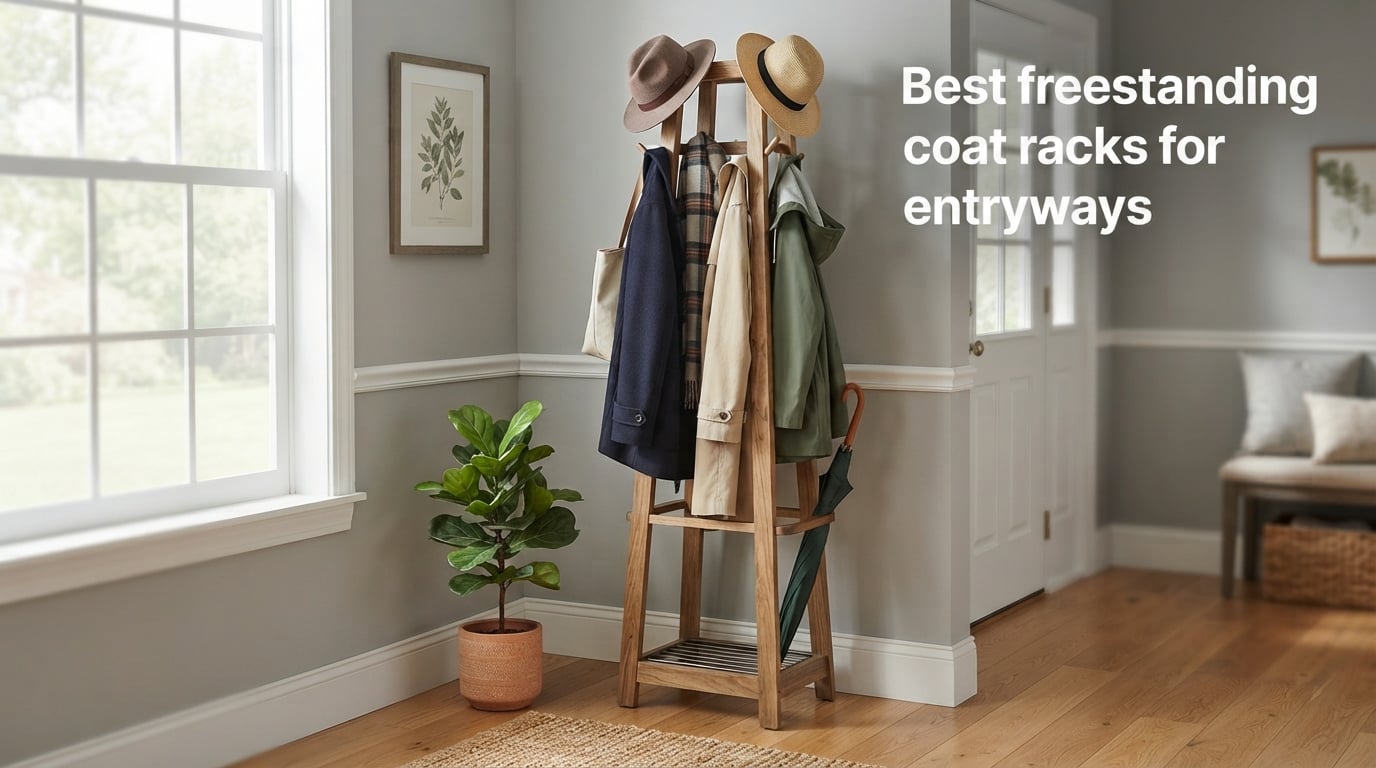 Best freestanding coat racks for entryways