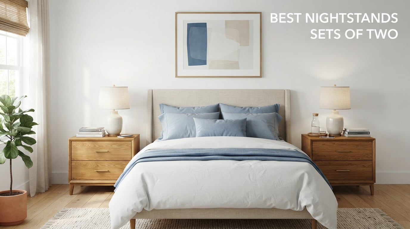 Best nightstands sets of two