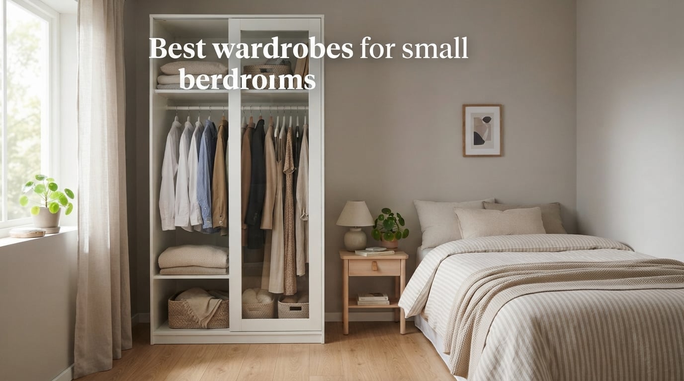 Best wardrobes for small bedrooms