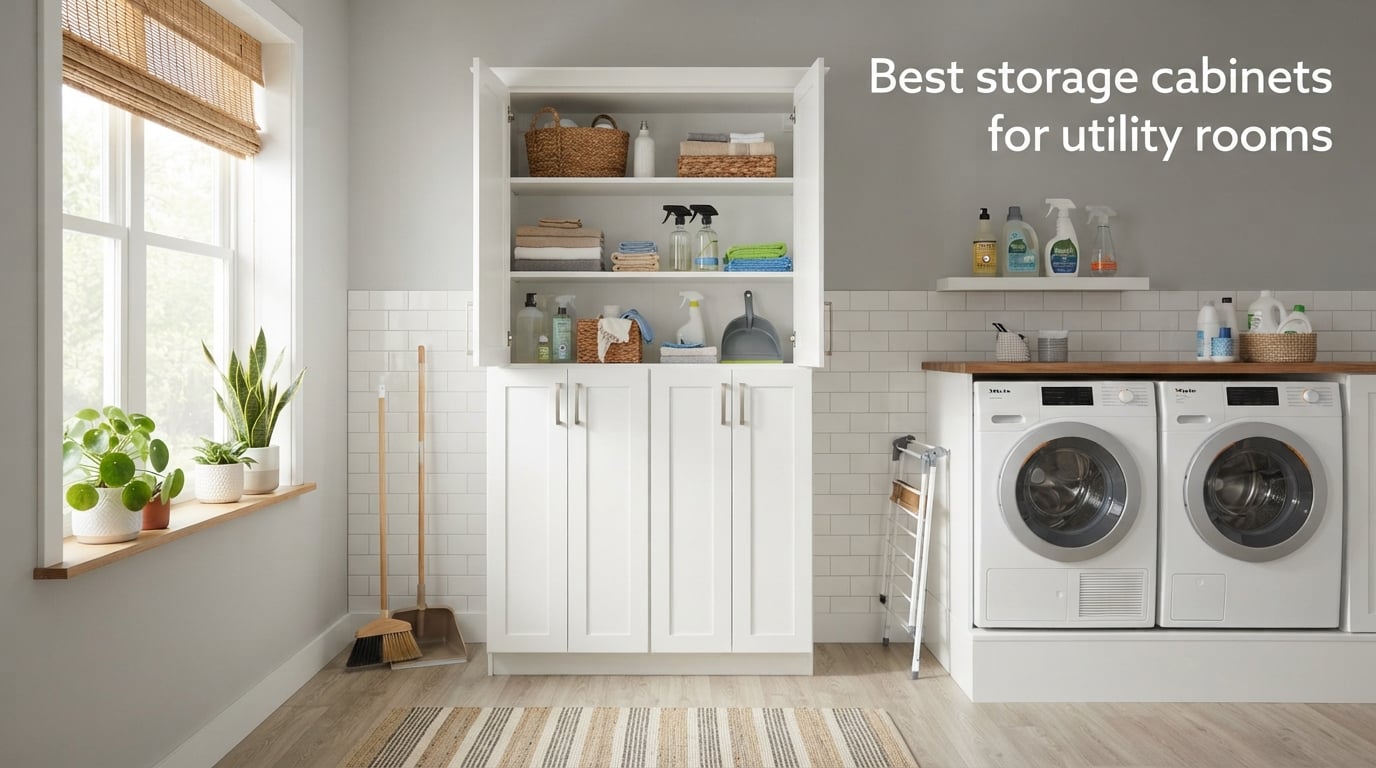 Best storage cabinets for utility rooms