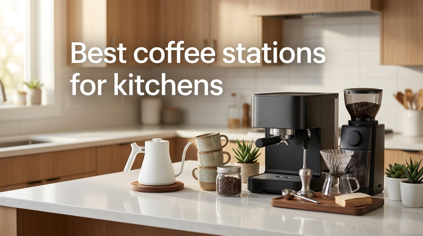 Best coffee stations for kitchens