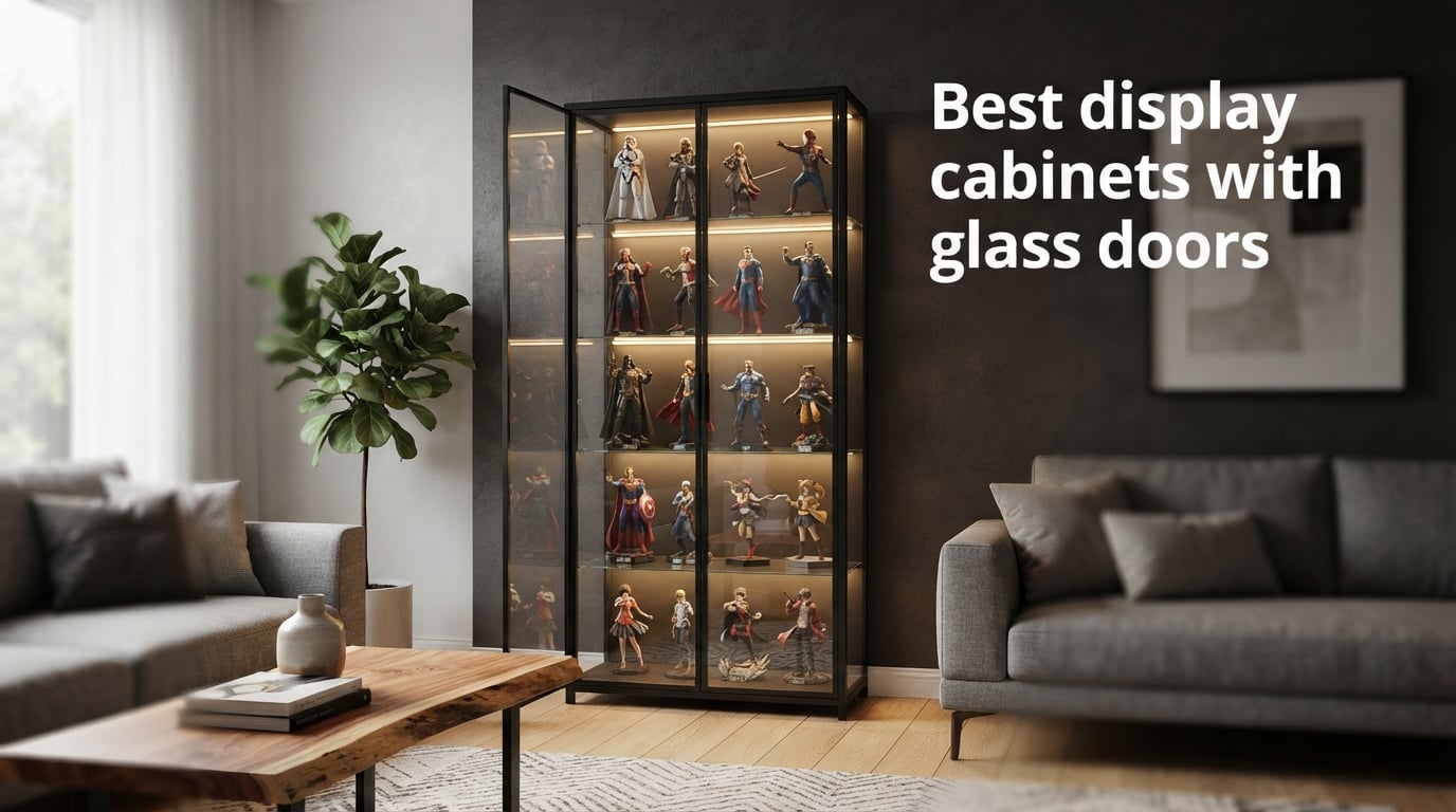 Best display cabinets with glass doors