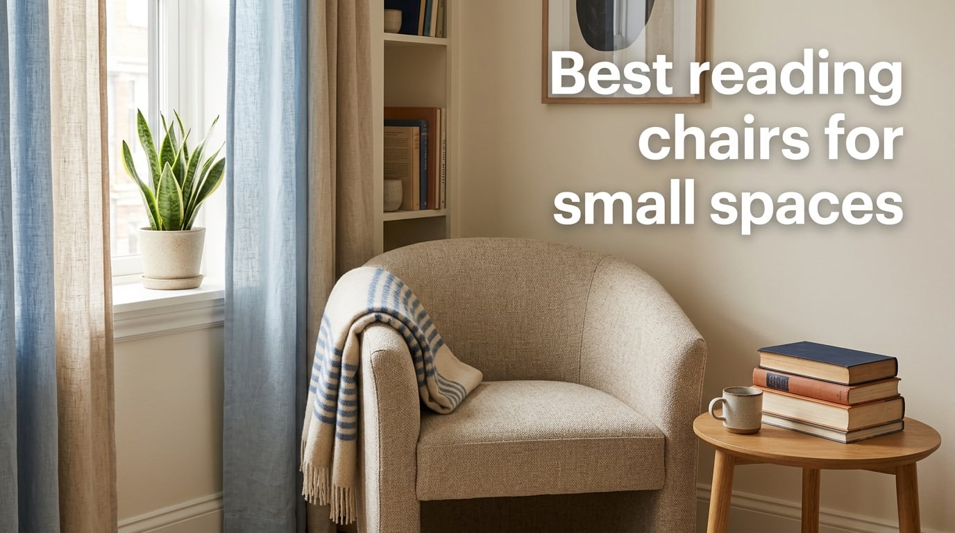 Best reading chairs for small spaces