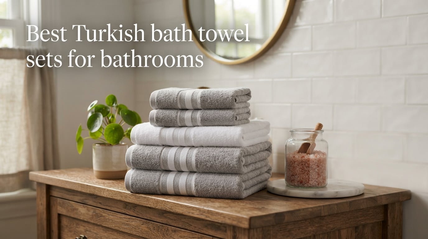 Best Turkish bath towel sets for bathrooms