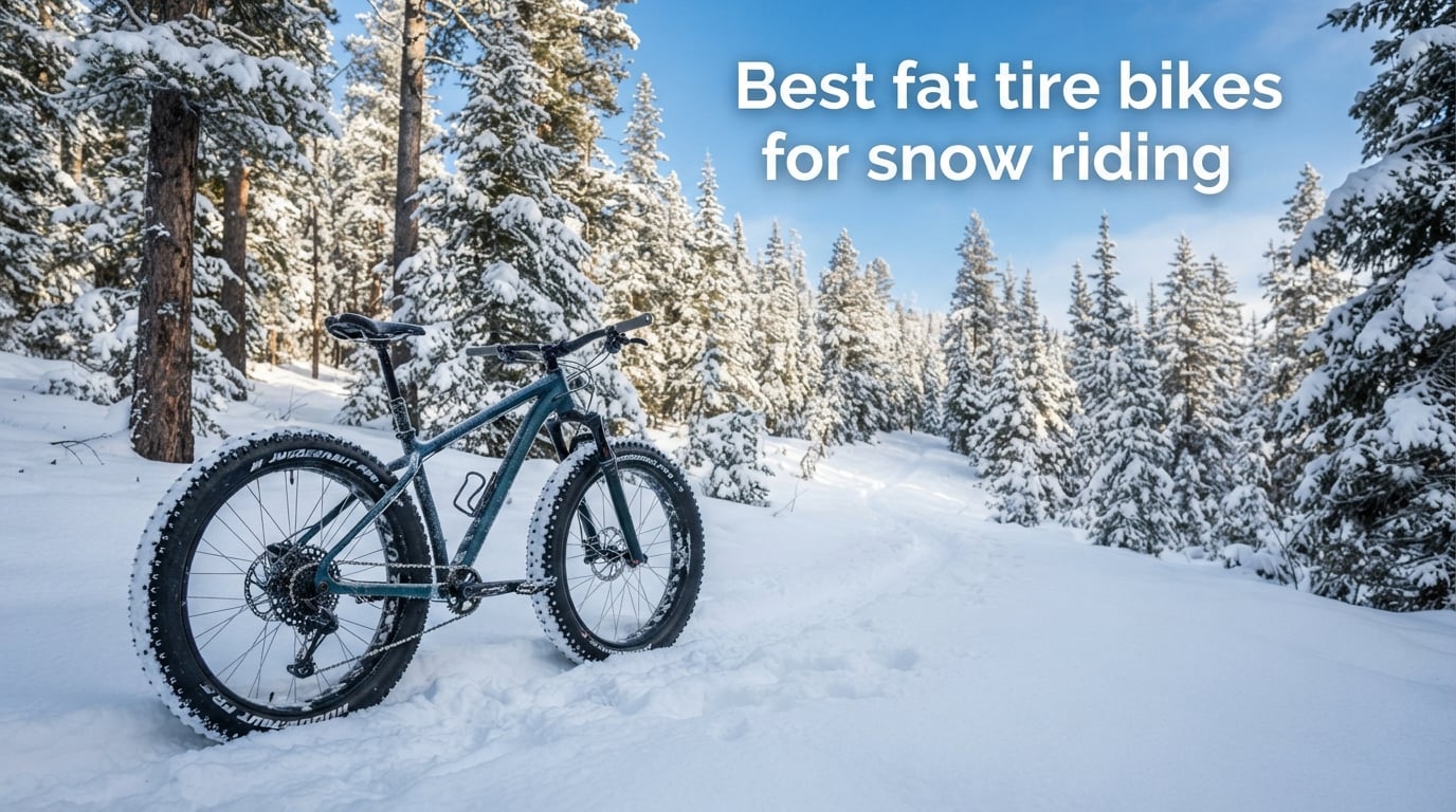 Best fat tire bikes for snow riding