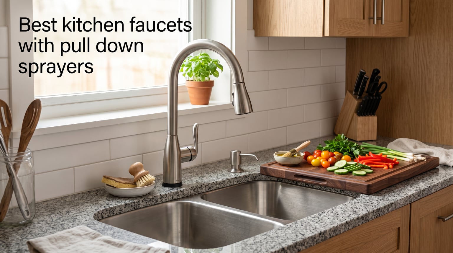 Best kitchen faucets with pull down sprayers