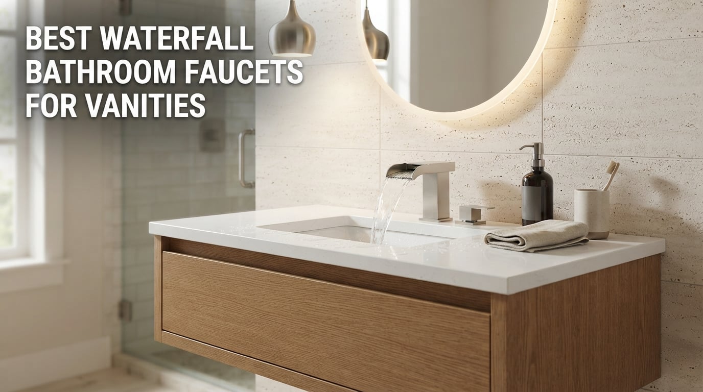 Best waterfall bathroom faucets for vanities