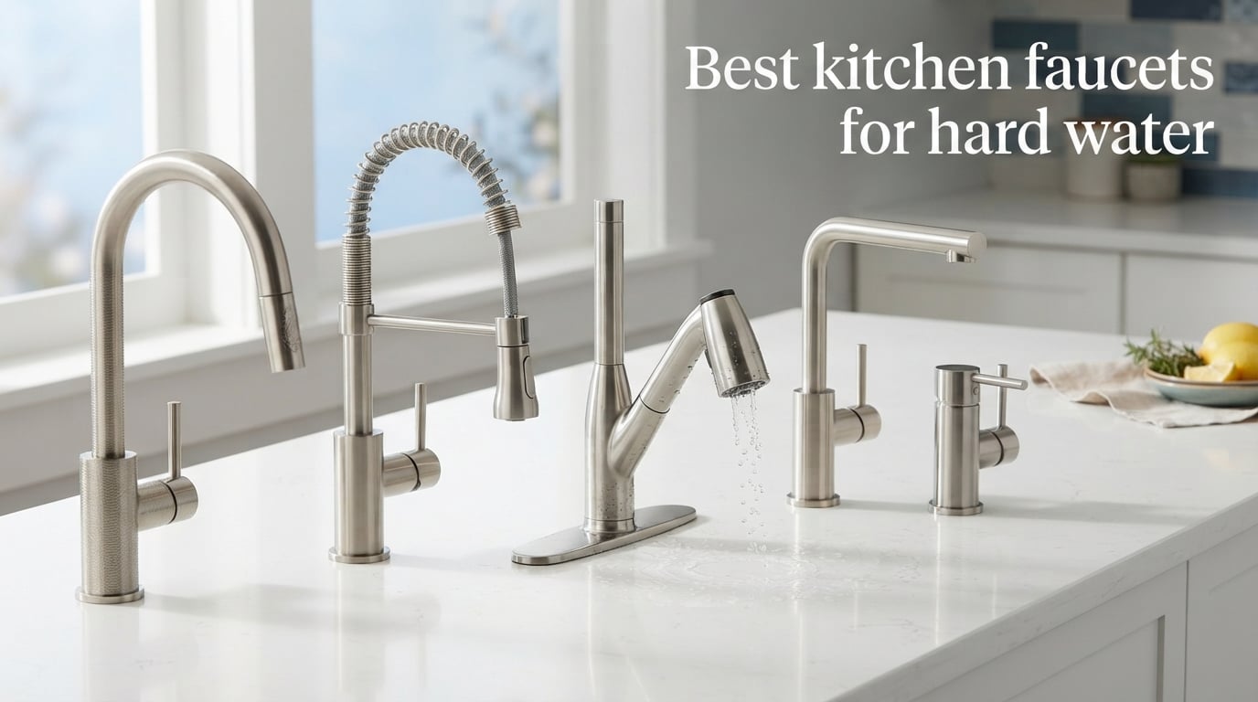 Best kitchen faucets for hard water