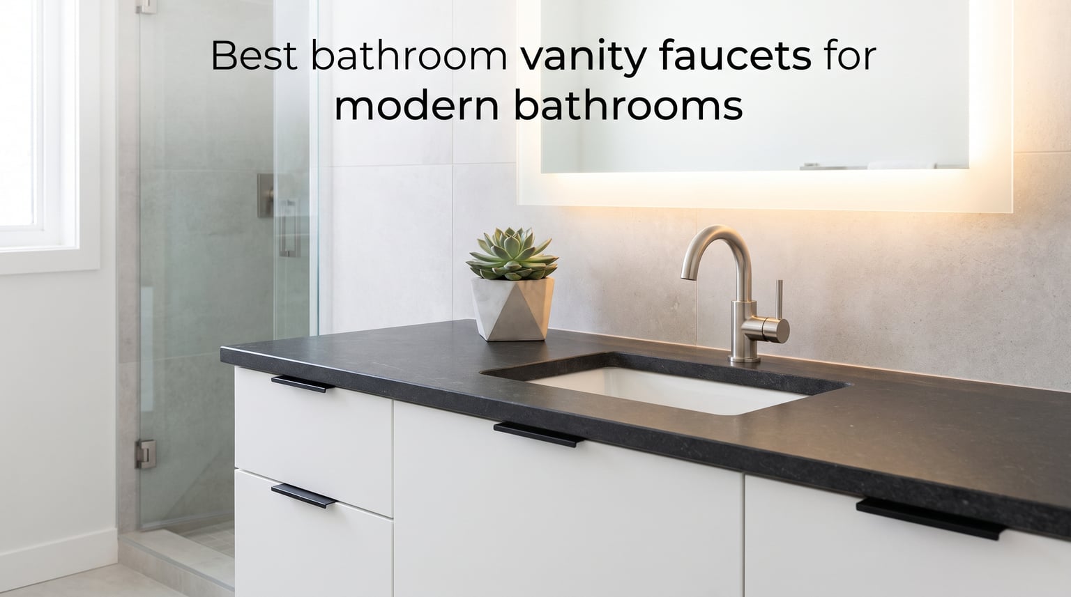 Best bathroom vanity faucets for modern bathrooms