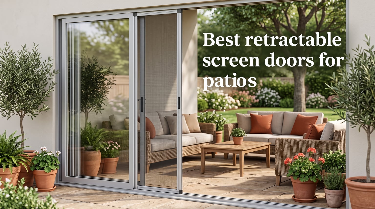 Best retractable screen doors for patios