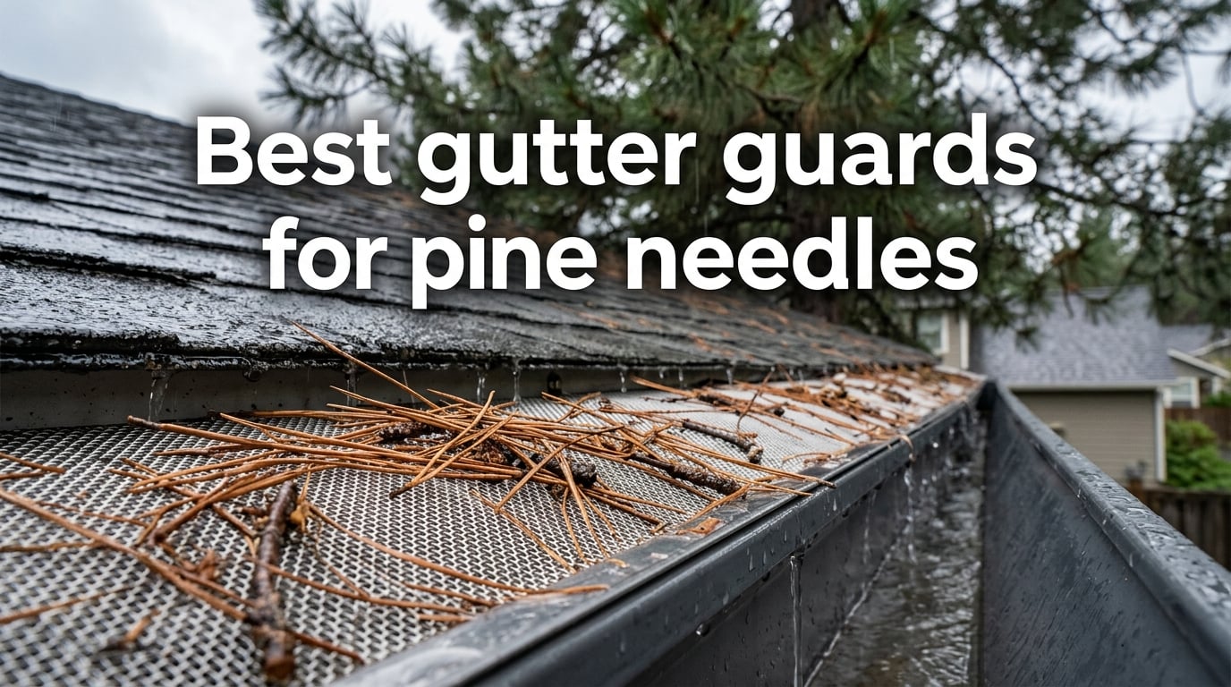Best gutter guards for pine needles