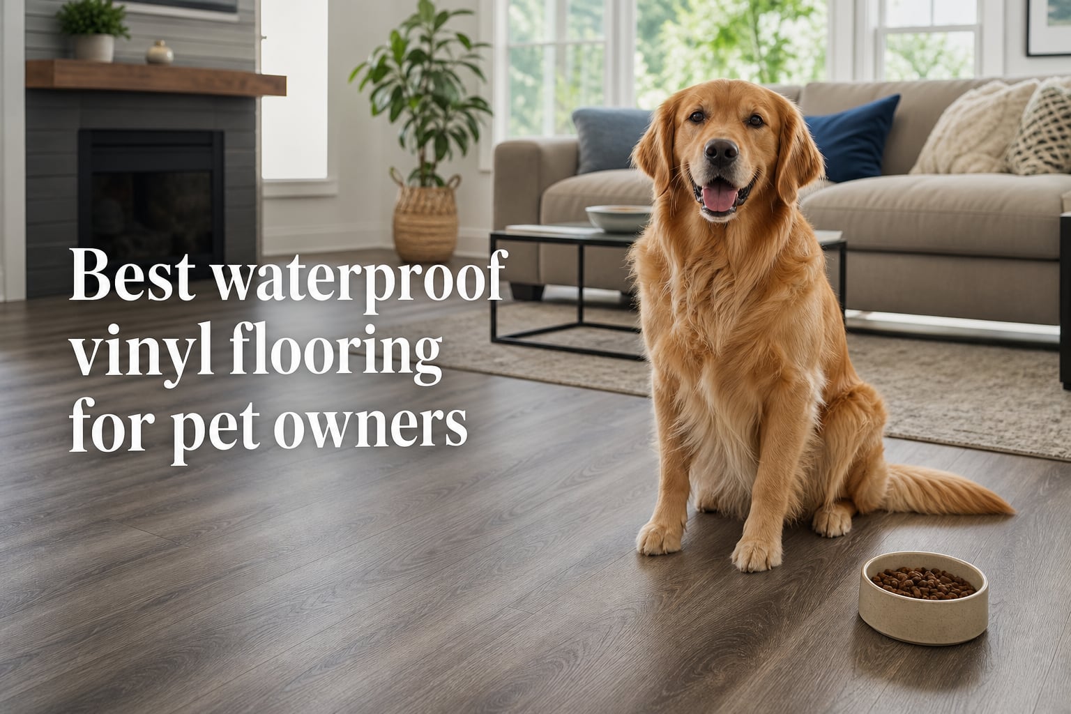 Best waterproof vinyl flooring for pet owners