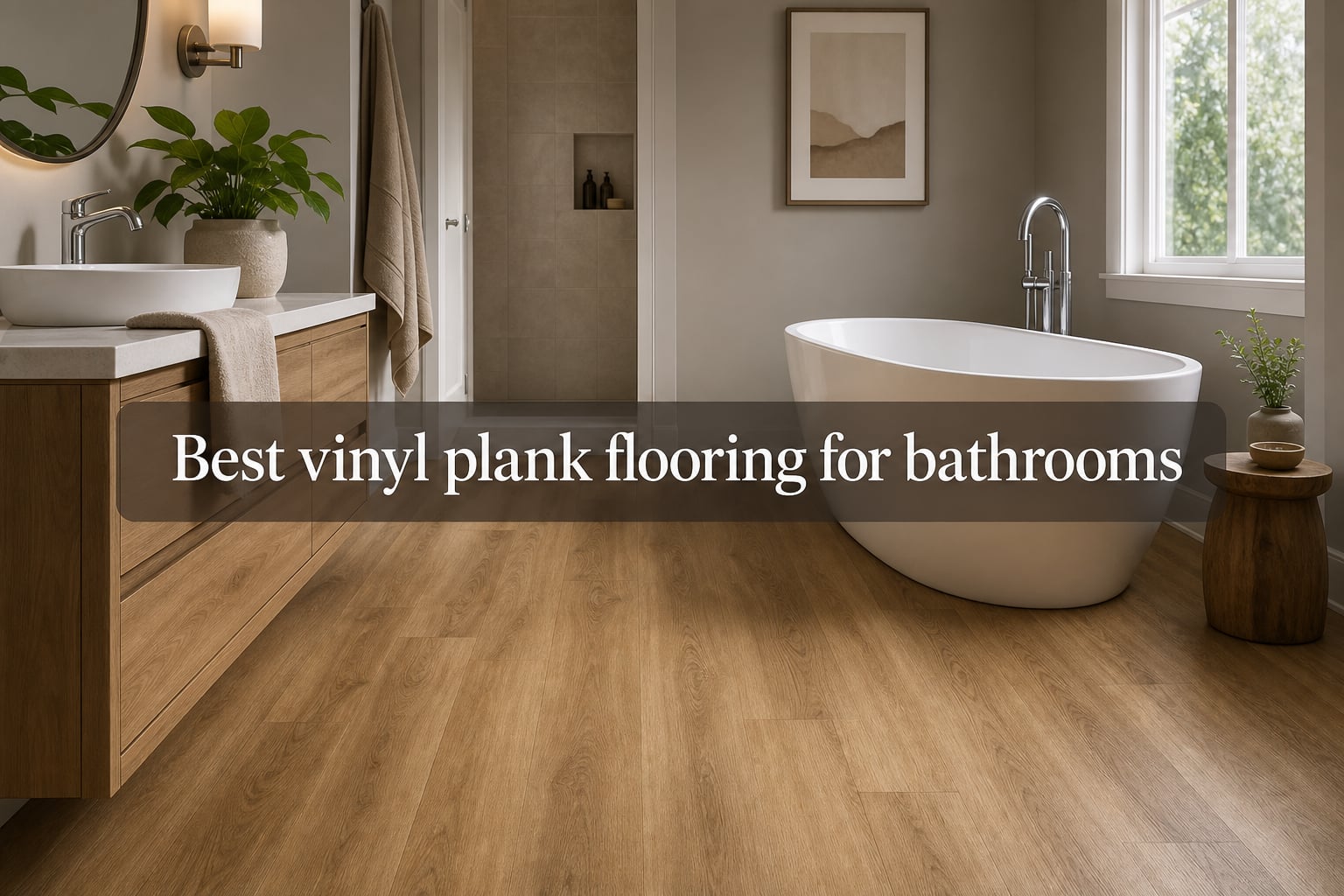 Best vinyl plank flooring for bathrooms