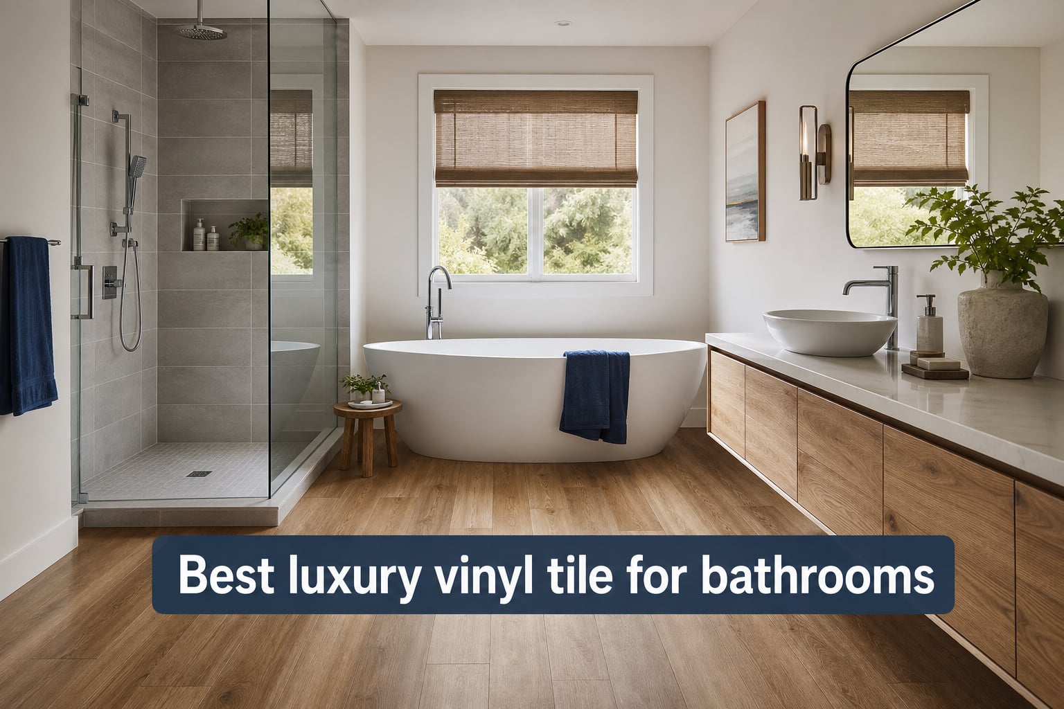 Best luxury vinyl tile for bathrooms