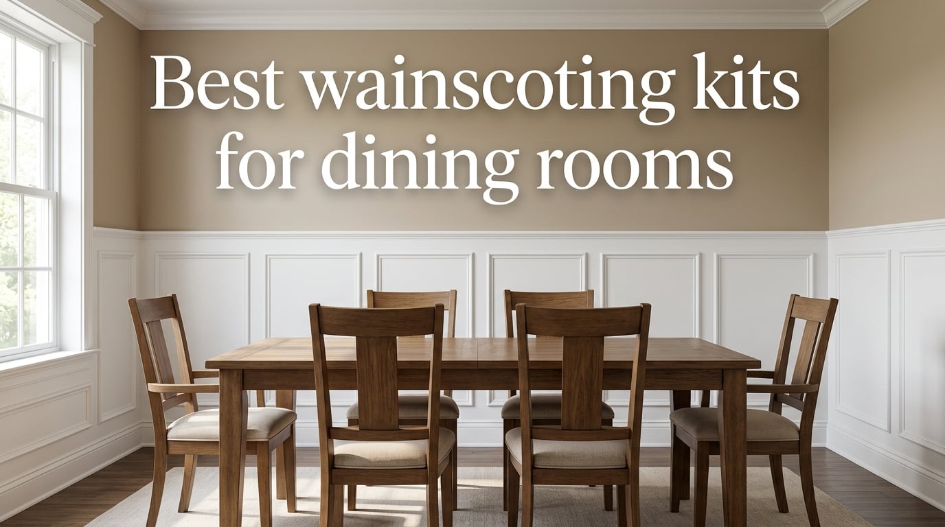 Best wainscoting kits for dining rooms
