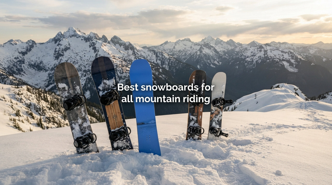 Best snowboards for all mountain riding