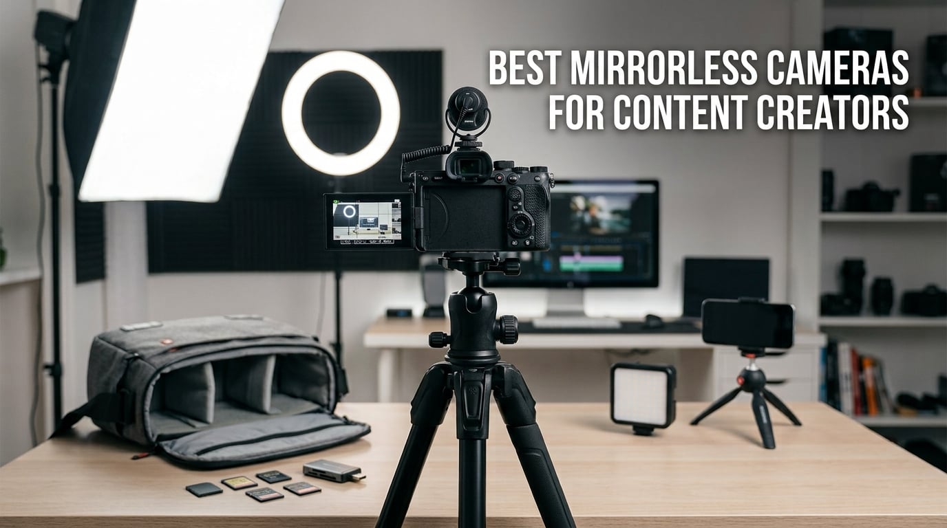 Best mirrorless cameras for content creators