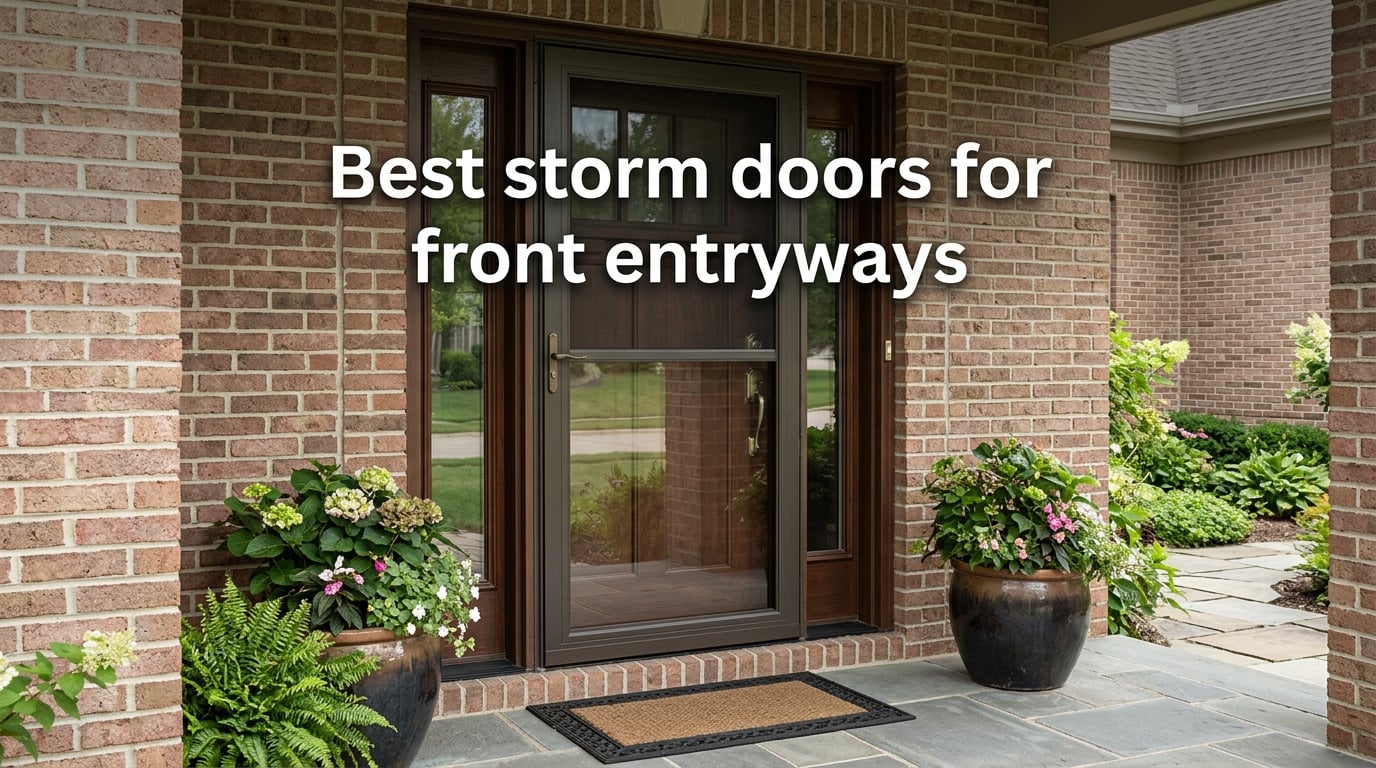 Best storm doors for front entryways