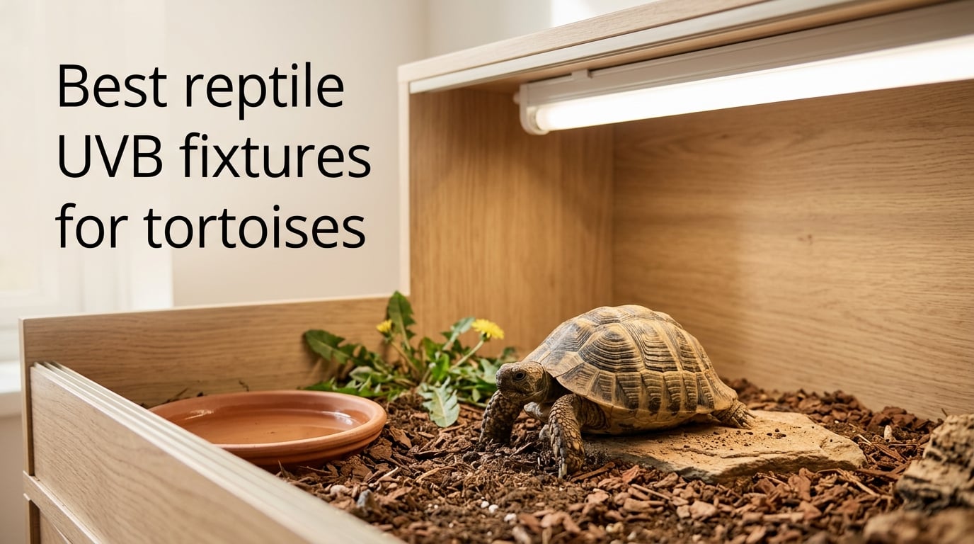 Best reptile UVB fixtures for tortoises