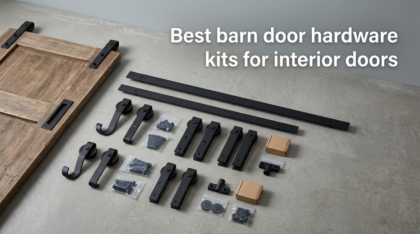 Best barn door hardware kits for interior doors