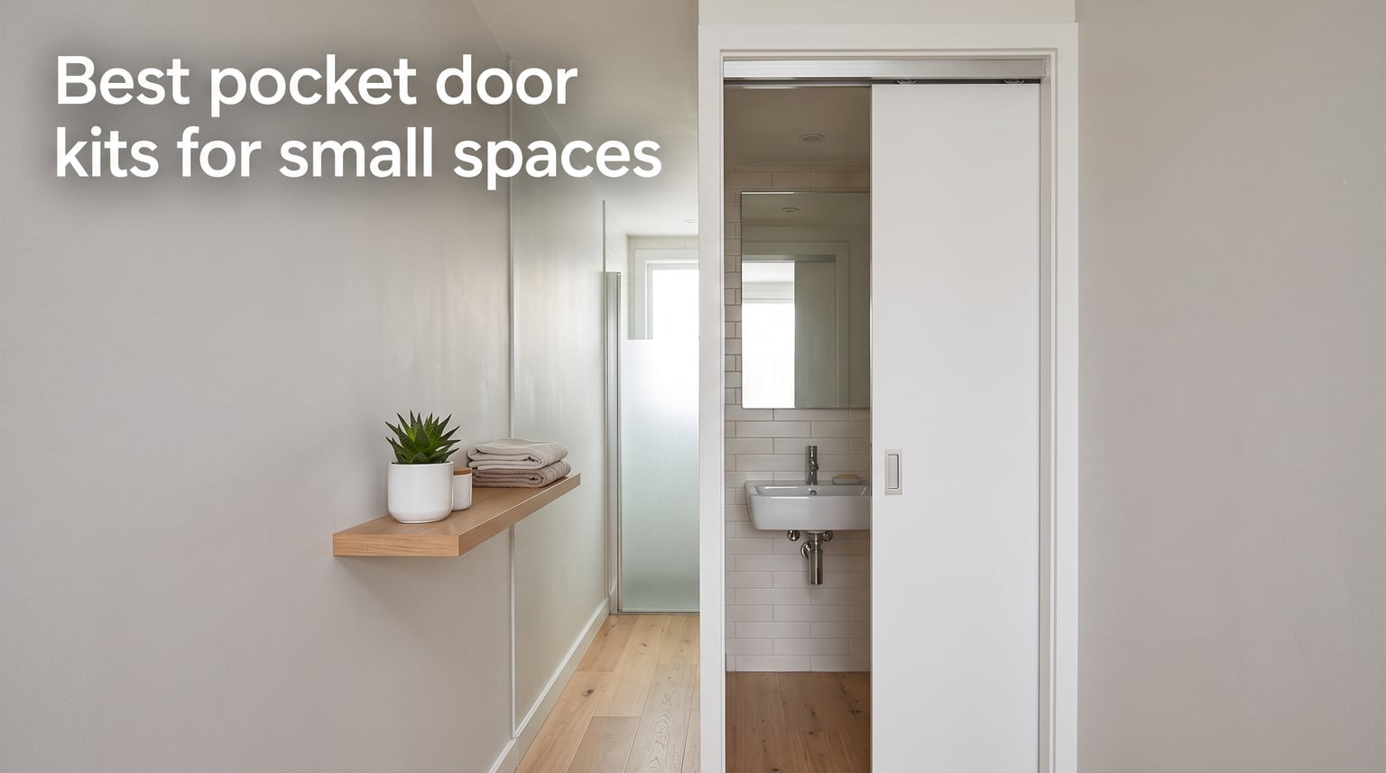 Best pocket door kits for small spaces